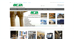 Desktop Screenshot of betasolutionsonlinestore.com