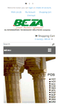 Mobile Screenshot of betasolutionsonlinestore.com